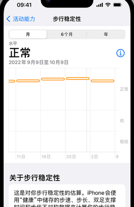 提蒙乡iPhone手机维修如何在iPhone开启'步行稳定性通知'