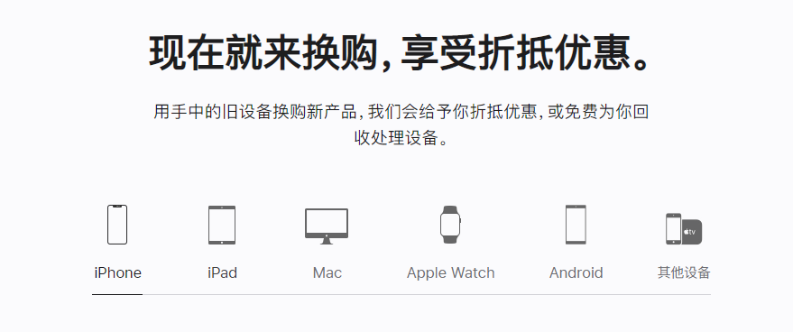 提蒙乡苹果手机维修分享iPhone以旧换新的去处 