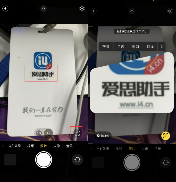 提蒙乡苹果手机维修分享升级iOS 16后如何通过相机翻译文本 