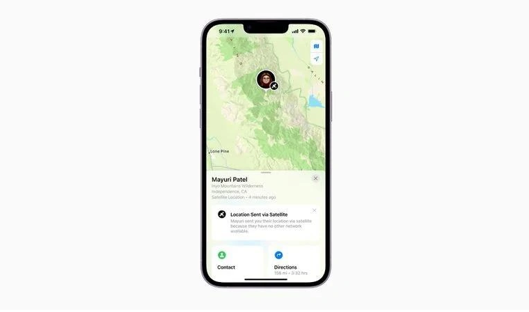 提蒙乡苹果14维修分享iPhone14系列中 FindMy功能通过卫星分享位置方法教程 