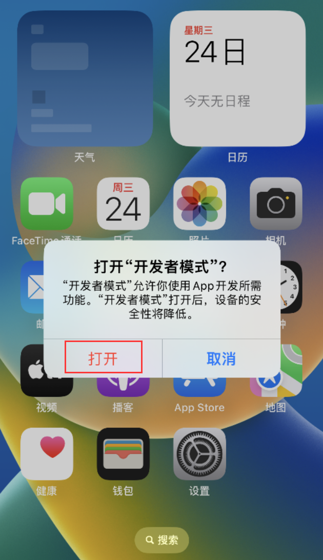 提蒙乡苹果手机维修分享如何打开开发者模式 