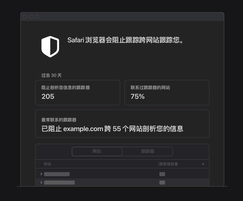 提蒙乡苹果手机维修分享如何在 Safari 浏览器中查看和打开隐私报告 